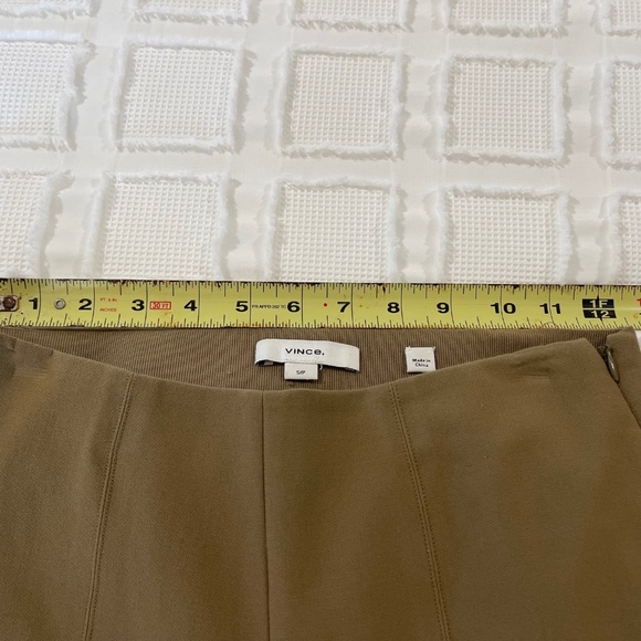 NWOT VINCE Side Zip Khaki Pants Size Small - Picture 10 of 15